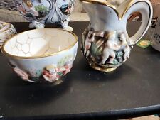 Capodimonte sugar creamer for sale  Logansport