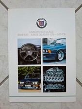BMW Alpina Umrüstvorschläge 518 - 535i (E28), BMW 628 - 635 CSi Prospekt  09/89 comprar usado  Enviando para Brazil