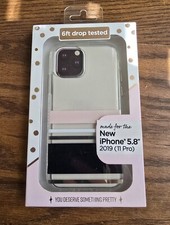 Capa protetora para telefone Apple iPhone 11 PRO 5.8" 2019 TRANSPARENTE, COMPANHEIROS, NOVA comprar usado  Enviando para Brazil
