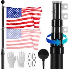 20ft telescopic flagpole for sale  Perth Amboy