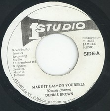 " MAKE IT EASY ON YOURSELF. " dennis brown. STUDIO ONE 7in. comprar usado  Enviando para Brazil