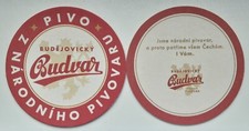 Budweiser budvar bierdeckel gebraucht kaufen  Neuhaus