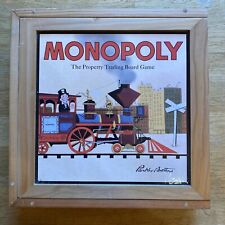 Monopoly nostalgia wooden for sale  CRAWLEY