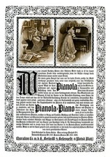 Klavier pianola 1907 gebraucht kaufen  Waldburg