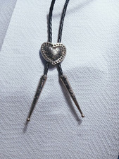 Silver heart shape for sale  Ashdown