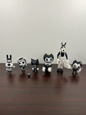 Lote de bonecos de ação Bendy & The Ink Machine Boris The Wolf, Bendy & Alice - 7 peças comprar usado  Enviando para Brazil