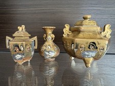 Satsuma meiji pottery usato  Firenze