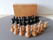 Ddr holz schachfiguren gebraucht kaufen  Ebersbach