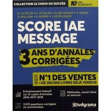 Score iae message d'occasion Score iae message d'occasion  Joinville