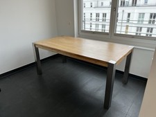 Holz esstisch metallbeinen gebraucht kaufen  Berlin