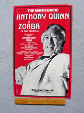 Zorba musical anthony for sale  COLCHESTER