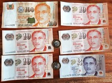 144 singapur dollar gebraucht kaufen  Neumarkt i.d.OPf.