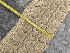 Real leather snake for sale  ST. AUSTELL
