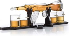 Whiskey decanter set for sale  SALFORD