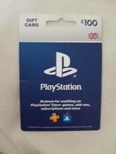 Psn playstation 100 for sale  COATBRIDGE