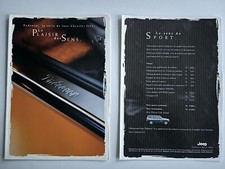 Usado, Chrysler Jeep Endeavor Special Ed & Cherokee Sport Limited folheto francês 1999 comprar usado  Enviando para Brazil