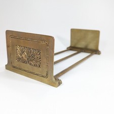 Porta-livros antigo Bradley Hubbard artes e artesanato design floral início dos anos 1900 comprar usado  Enviando para Brazil
