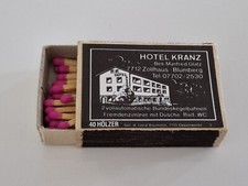 Streichholzschachtel hotel kra gebraucht kaufen  Buchholz i.d. Nordheide