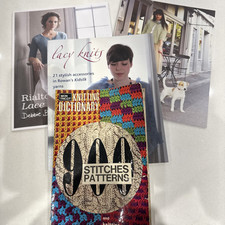 Knitting pattern books for sale  NORTHWICH