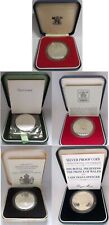 Silver proof crowns for sale  BUCKINGHAM