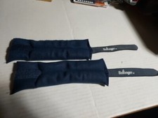 Par (2) Bollinger 2,5 lb. Pesos ajustáveis no tornozelo - Treino, fitness, azul comprar usado  Enviando para Brazil