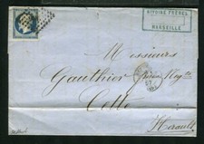 Scarce 1857 cover d'occasion Scarce 1857 cover d'occasion  Villemur-sur-Tarn