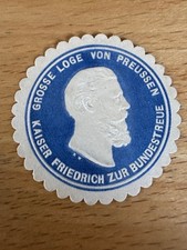 Reklamemarke siegelmarke gross gebraucht kaufen  Schwabach