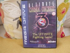 A8 OFERTAS COMBINAM CARTUCHO GENUÍNO SEGA MEGA DRIVE - ULTIMATE MORTAL KOMBAT 3, usado comprar usado  Enviando para Brazil