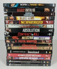 STEVEN SEAGAL~28 Action Movie DVD Lot~Under Siege~Hard to Kill~Above the Law+, usado comprar usado  Enviando para Brazil
