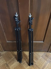 Luz/alto-falante de estúdio fotográfico liga de alumínio 7 pés 2 peças sem marca comprar usado  Enviando para Brazil