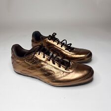 Tênis de couro vintage Nike marrom dourado EUA 8,5 comprar usado  Enviando para Brazil