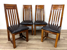 Dining chairs pine for sale  BRISTOL