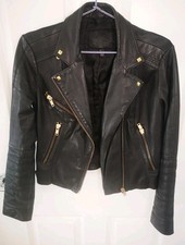Zara leather biker for sale  CHESHAM