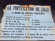 Affiche occupation allemande d'occasion  Marcq-en-Barœul