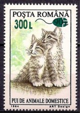 Romania 2001 gatti usato  Italia