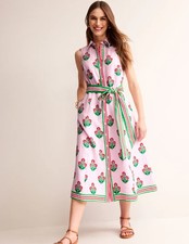 Boden Sukienka lniana Kate Linen Midi Koszula Sukienka 16 P 42 44 na sprzedaż  PL