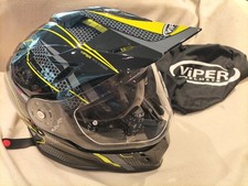 Viper motorcycle helmet for sale  HAVERFORDWEST
