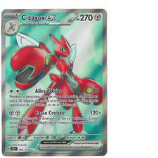 Carte Pokemon CIZAYOX 195/162 EX FA EV5 Ecarlate et Violet TEF FR NEUF comprar usado Carte Pokemon CIZAYOX 195/162 EX FA EV5 Ecarlate et Violet TEF FR NEUF comprar usado  Enviando para Brazil