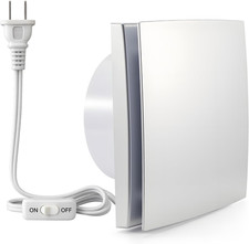 Ventilador banano extrator 140CFM 38Db conduto 6 painéis 8 techo pared oficina comprar usado  Enviando para Brazil