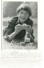 Cubo di Rubik Puzzle Libro Autore Patrick Bossers W Cervello Teaser Vintage Foto, usado comprar usado  Enviando para Brazil