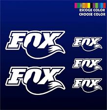 5 X PEGATINAS -STICKER- VINILO - PACK - Fox - Moto Sponsor -Pegatina -Aufkleber segunda mano  Embacar hacia Argentina