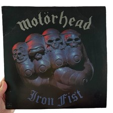 Motörhead Iron Fist BRNA539 12 INCH VINYL LP RECORD 1982 Motor Head GUC VTG comprar usado  Enviando para Brazil