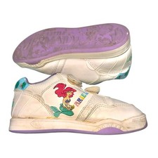 Sapatos Disney Ariel, a Pequena Sereia dos anos 1990 tamanho 11 criança pequena TAMANHO RARO comprar usado  Enviando para Brazil