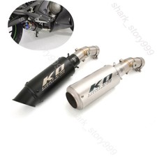 Silenciador preto sistema de exaustão deslizante para Kawasaki ER6N ER6F ER650 EX650 2006-11 comprar usado  Enviando para Brazil