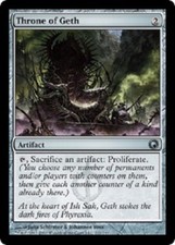 Throne of Geth x1 quase perfeito Magic the Gathering MTG Scars of Mirrodin, # 211 comprar usado  Enviando para Brazil