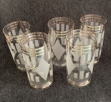 vintage glasses etched gold for sale vintage glasses etched gold for sale New Castle