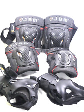JBM Joelho Cotovelo Almofadas de Pulso Protetores Equipamento de Segurança 6 Peças Conjunto Roller Skate Ciclismo + Bolsa comprar usado  Enviando para Brazil