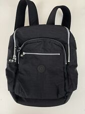 Usado, Mochila KIPLING preta de náilon tamanho padrão com capa protetora para laptop *NOVA SEM ETIQUETAS* comprar usado  Enviando para Brazil