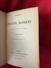 Xanrof chansons ironiques d'occasion Xanrof chansons ironiques d'occasion  Nancy-