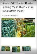 0.6m 25m rolls for sale  HASSOCKS